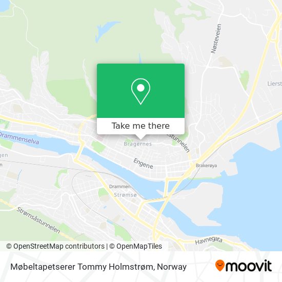 Møbeltapetserer Tommy Holmstrøm map