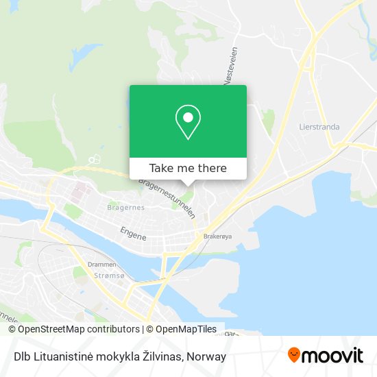 Dlb Lituanistinė mokykla Žilvinas map