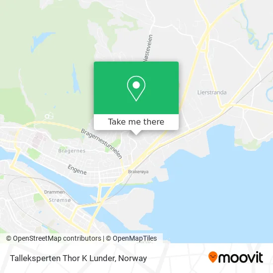 Talleksperten Thor K Lunder map
