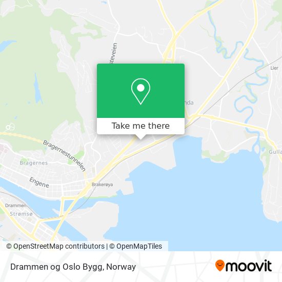 Drammen og Oslo Bygg map