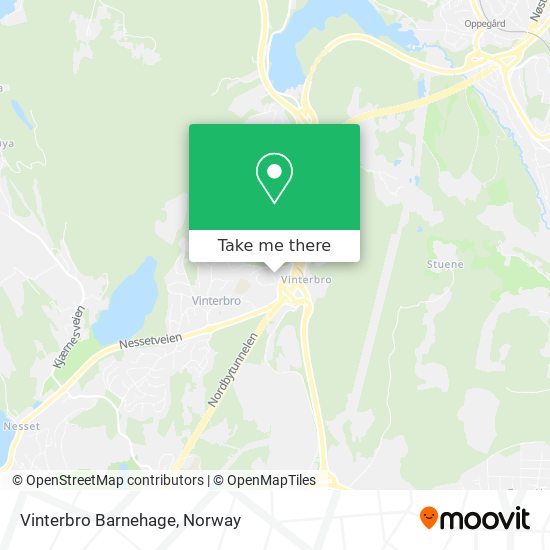 Vinterbro Barnehage map