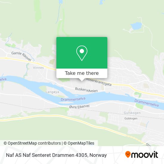 Naf AS Naf Senteret Drammen 4305 map