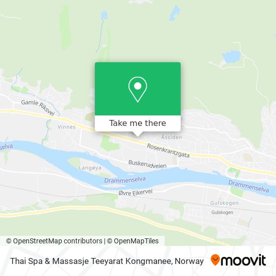 Thai Spa & Massasje Teeyarat Kongmanee map