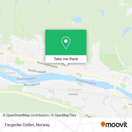 Fargerike Colibri map