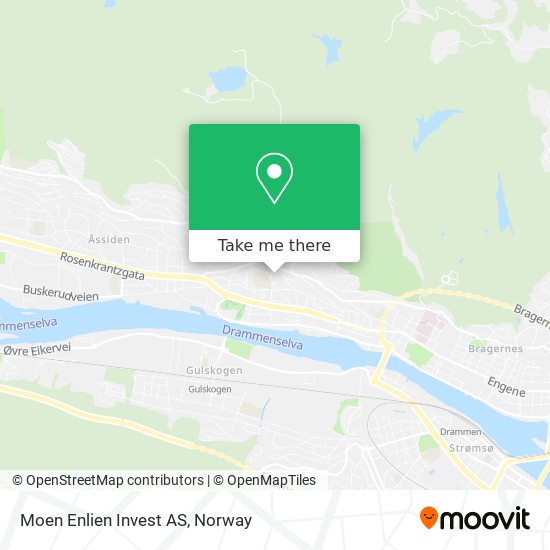 Moen Enlien Invest AS map