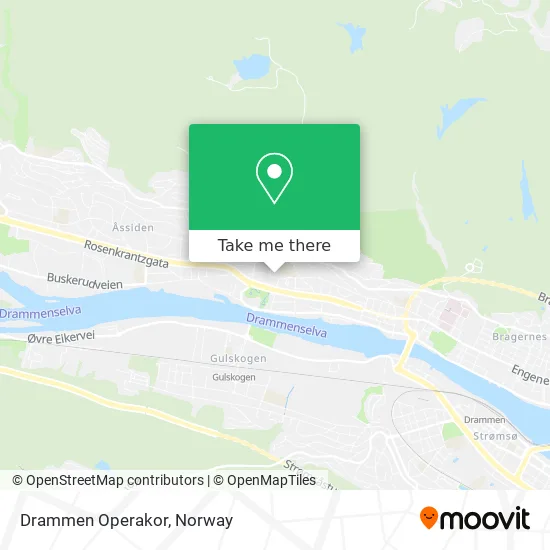 Drammen Operakor map