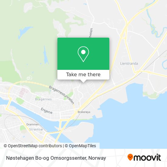 Nøstehagen Bo-og Omsorgssenter map