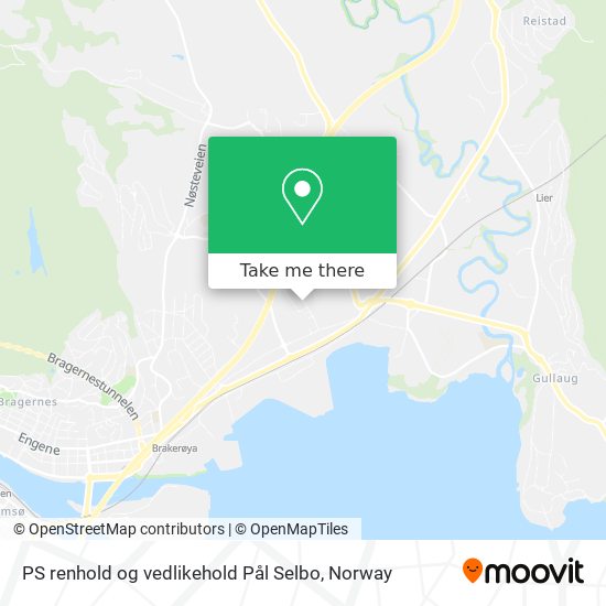 PS renhold og vedlikehold Pål Selbo map