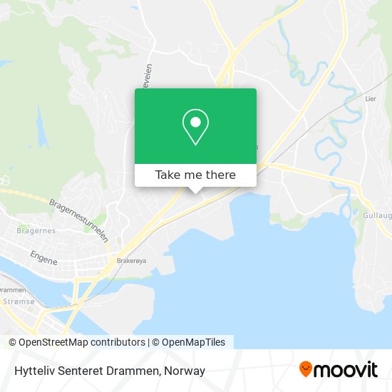 Hytteliv Senteret Drammen map