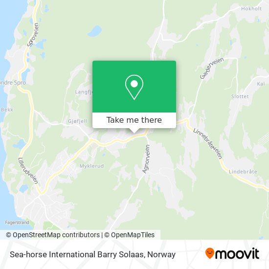 Sea-horse International Barry Solaas map
