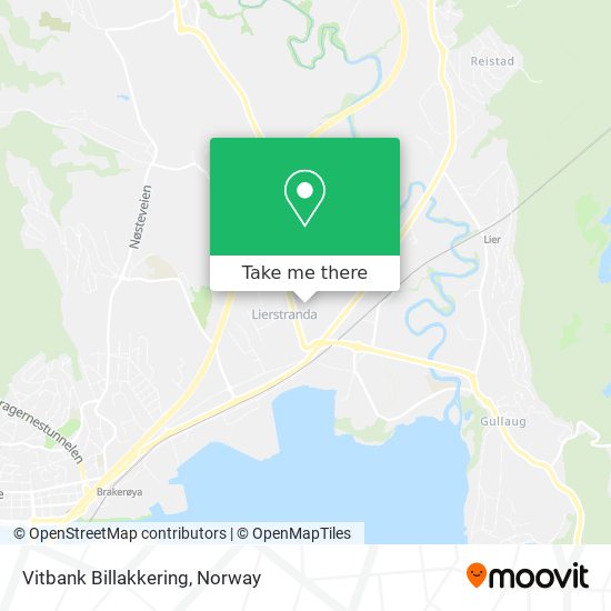 Vitbank Billakkering map