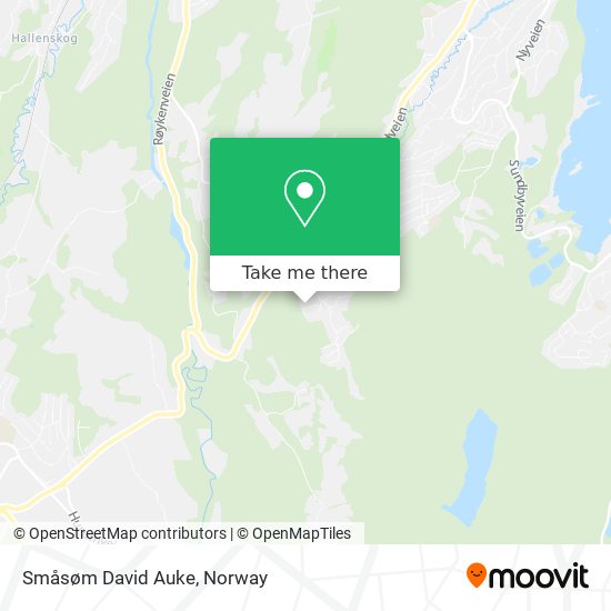 Småsøm David Auke map