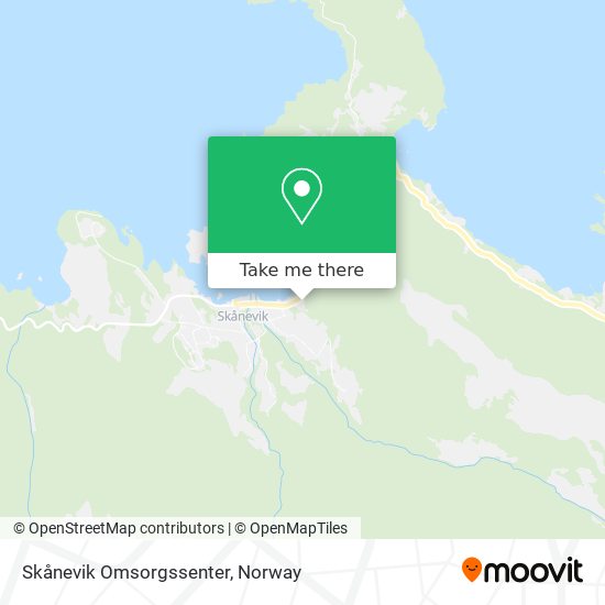 Skånevik Omsorgssenter map