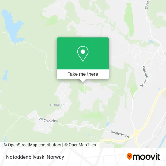 Notoddenbilvask map