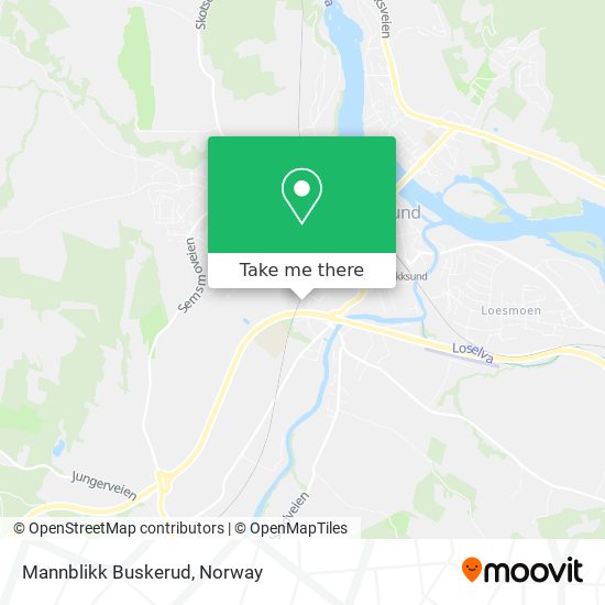 Mannblikk Buskerud map