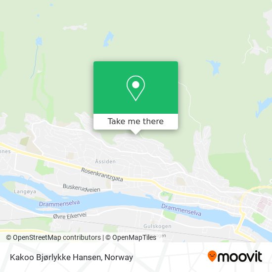 Kakoo Bjørlykke Hansen map