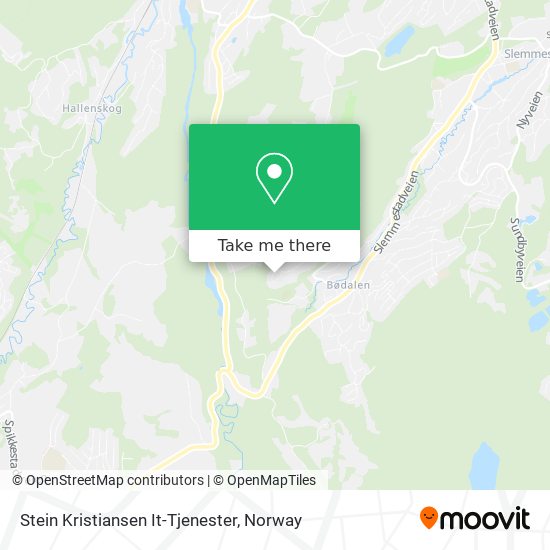 Stein Kristiansen It-Tjenester map