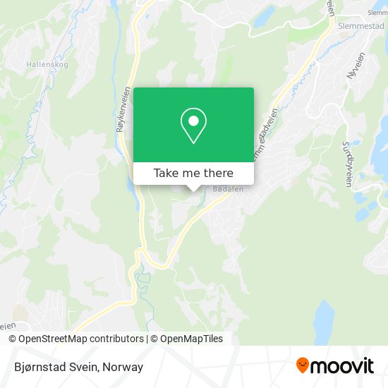 Bjørnstad Svein map