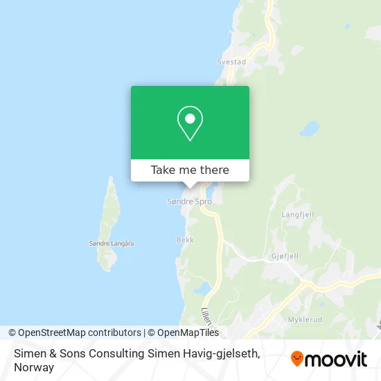 Simen & Sons Consulting Simen Havig-gjelseth map