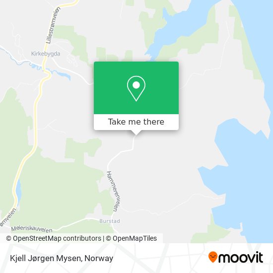 Kjell Jørgen Mysen map