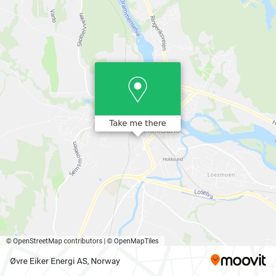 Øvre Eiker Energi AS map