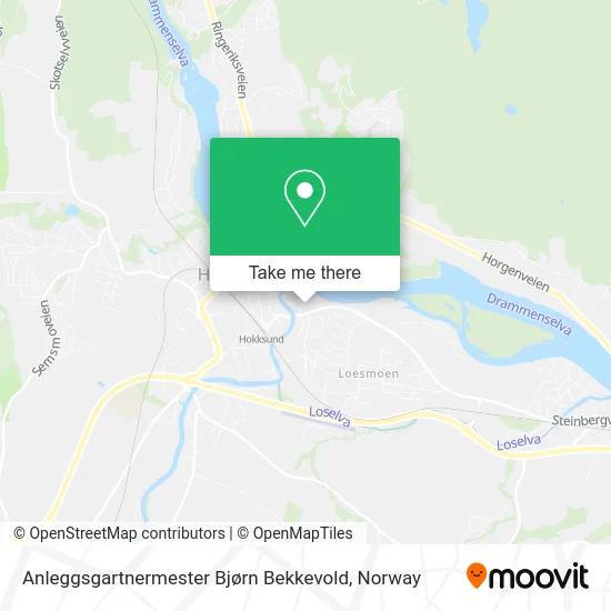 Anleggsgartnermester Bjørn Bekkevold map