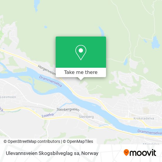 Ulevannsveien Skogsbilveglag sa map