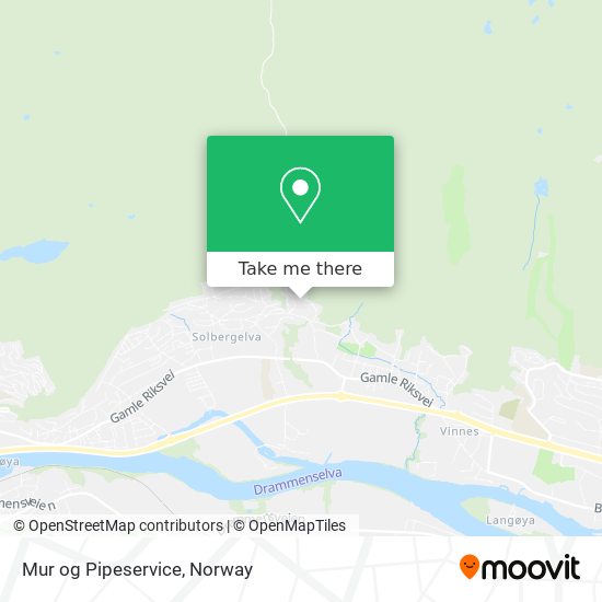 Mur og Pipeservice map