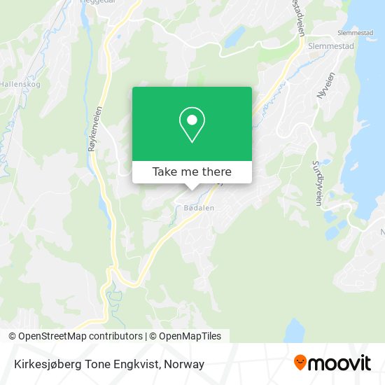 Kirkesjøberg Tone Engkvist map