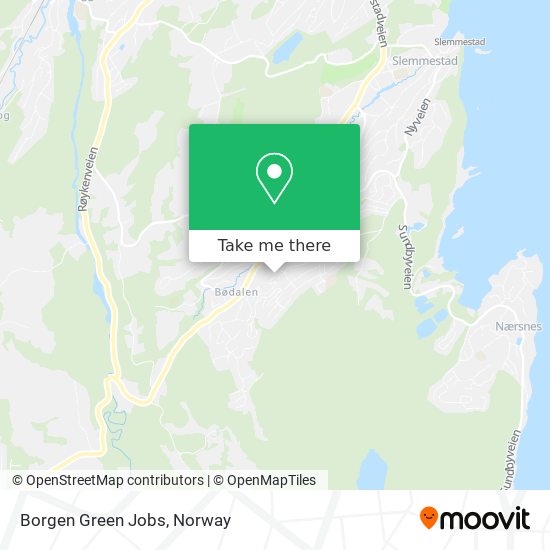 Borgen Green Jobs map