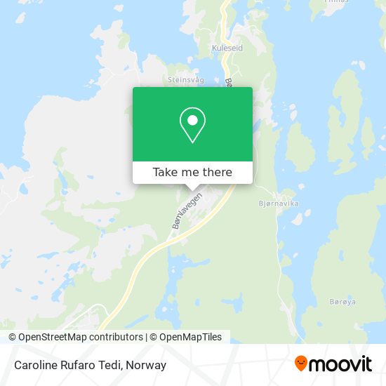 Caroline Rufaro Tedi map