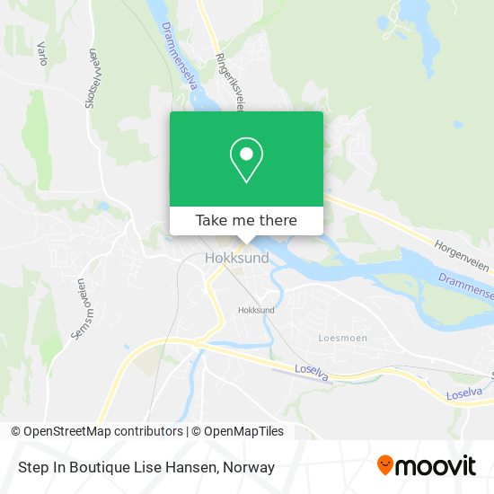 Step In Boutique Lise Hansen map