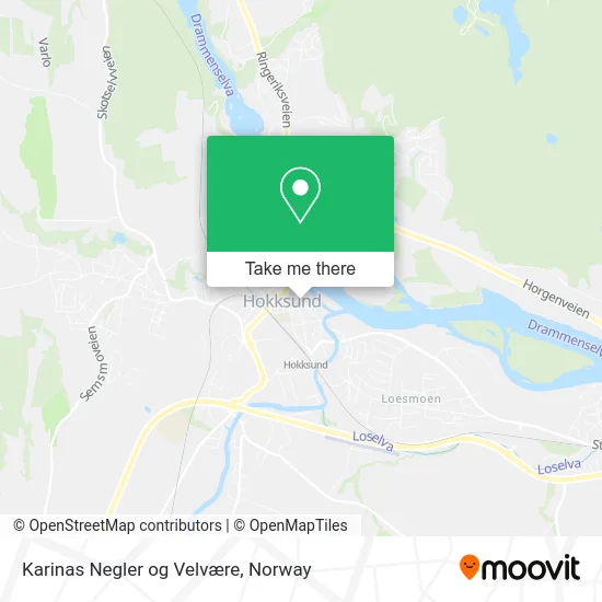 Karinas Negler og Velvære map