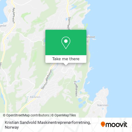 Kristian Sandvold Maskinentreprenørforretning map