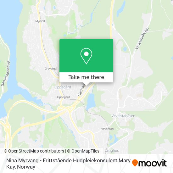 Nina Myrvang - Frittstående Hudpleiekonsulent Mary Kay map
