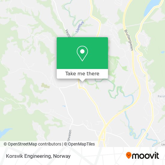 Korsvik Engineering map