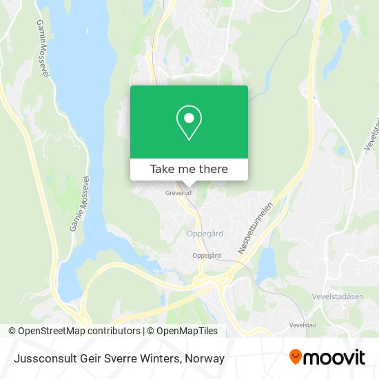 Jussconsult Geir Sverre Winters map