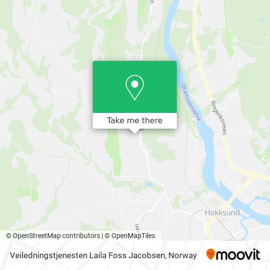 Veiledningstjenesten Laila Foss Jacobsen map