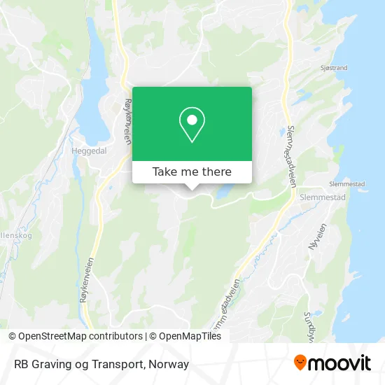 RB Graving og Transport map