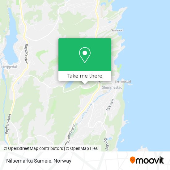 Nilsemarka Sameie map