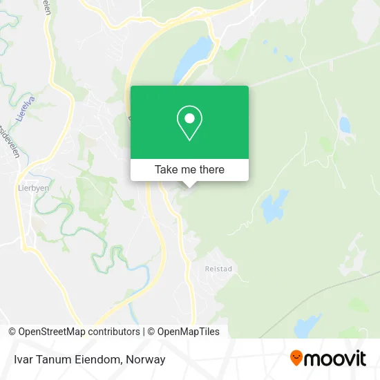 Ivar Tanum Eiendom map