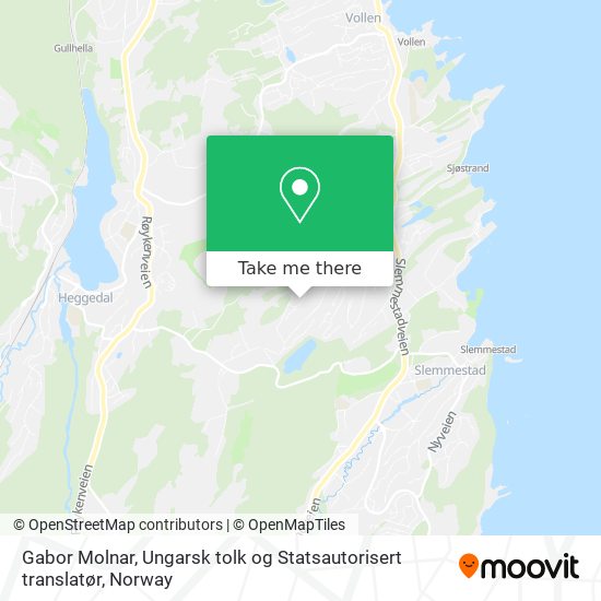 Gabor Molnar, Ungarsk tolk og Statsautorisert translatør map