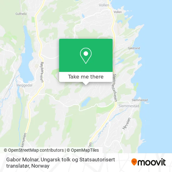 Gabor Molnar, Ungarsk tolk og Statsautorisert translatør map