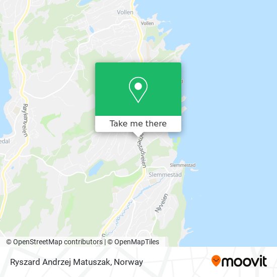 Ryszard Andrzej Matuszak map