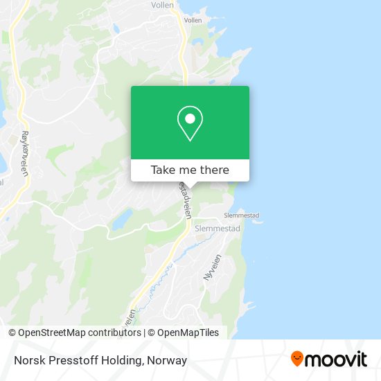 Norsk Presstoff Holding map