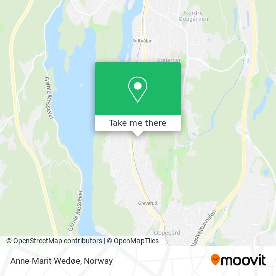 Anne-Marit Wedøe map