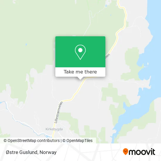 Østre Guslund map