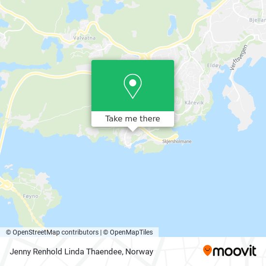 Jenny Renhold Linda Thaendee map