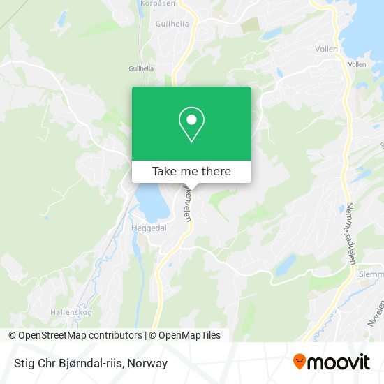 Stig Chr Bjørndal-riis map