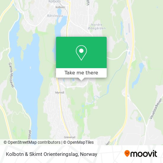 Kolbotn & Skimt Orienteringslag map